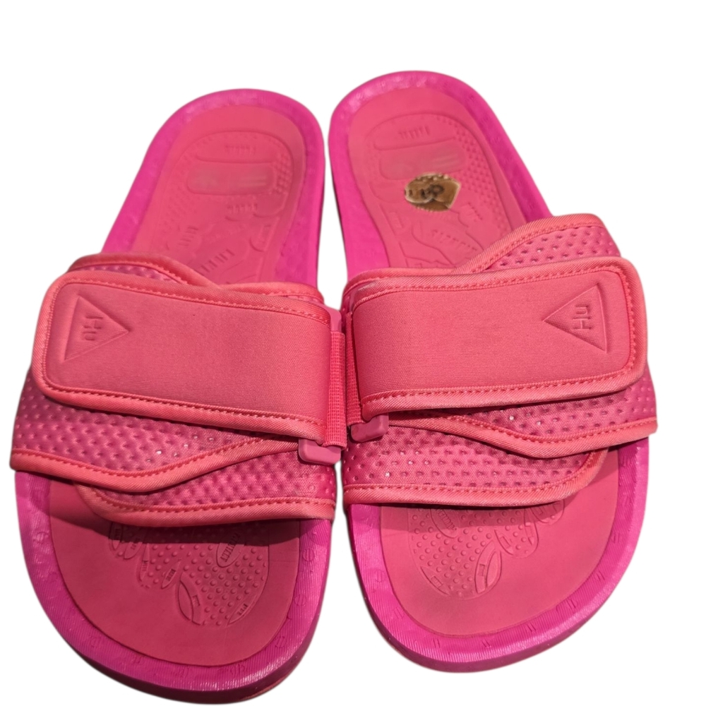 Adidas X Pharrell Williams Pink Chancleta HU Boost Slide Sandal Men’s Size 8
